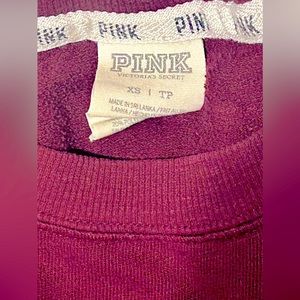 PINK MAROON Long-Sleeve
